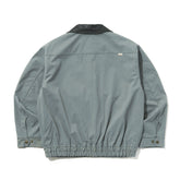 BSRabbit Variety Patch snap jacket ASH BLUE